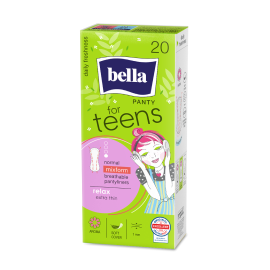 „Bella for Teens Relax“ kasdieniniai įklotai