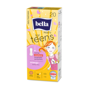 „Bella for Teens Energy“ kasdieniniai įklotai